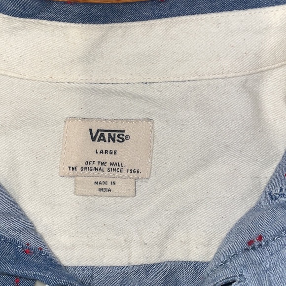 Denim look button down - Picture 2 of 2